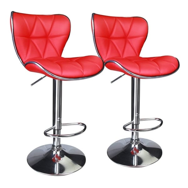 Color : Red Faux Leather Padded Seat & Backs Swivel Kitchen Island Breakfast Bar Chair Height Adjustable ZR Bar Stool Color : Red Faux Leather Padded Seat & Backs Swivel Kitchen Island Breakfast Bar Chair Height Adjustable ZR Bar Stool